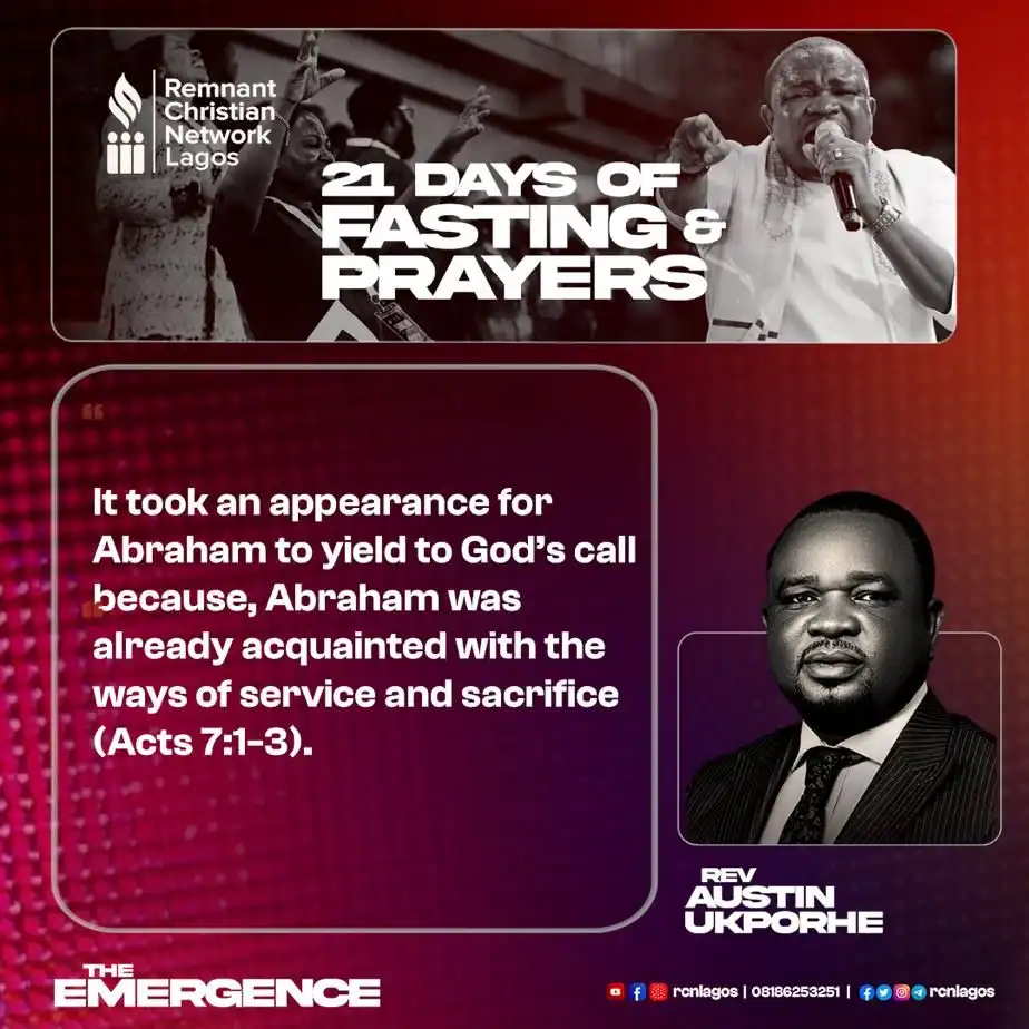 21 Days Prayer & Fasting - Day #2 quote 2