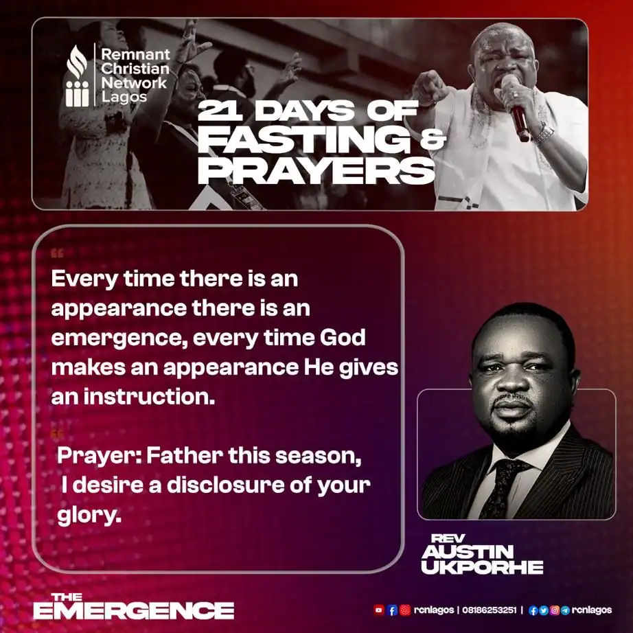 21 Days Prayer & Fasting - Day #2 quote 3