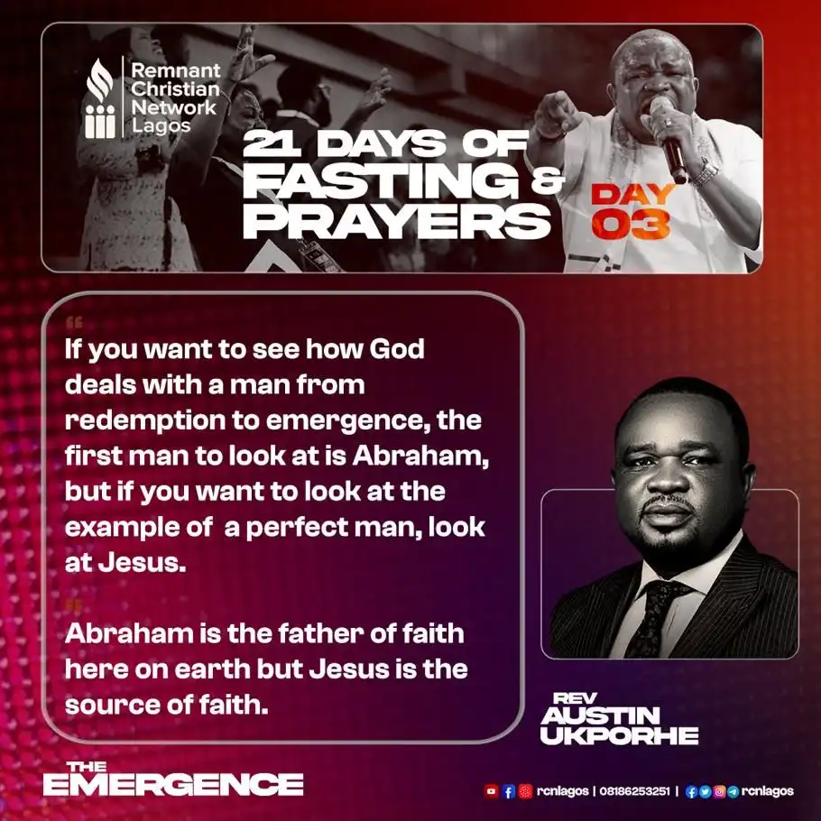 21 Days Prayer & Fasting - Day #3 quote 3