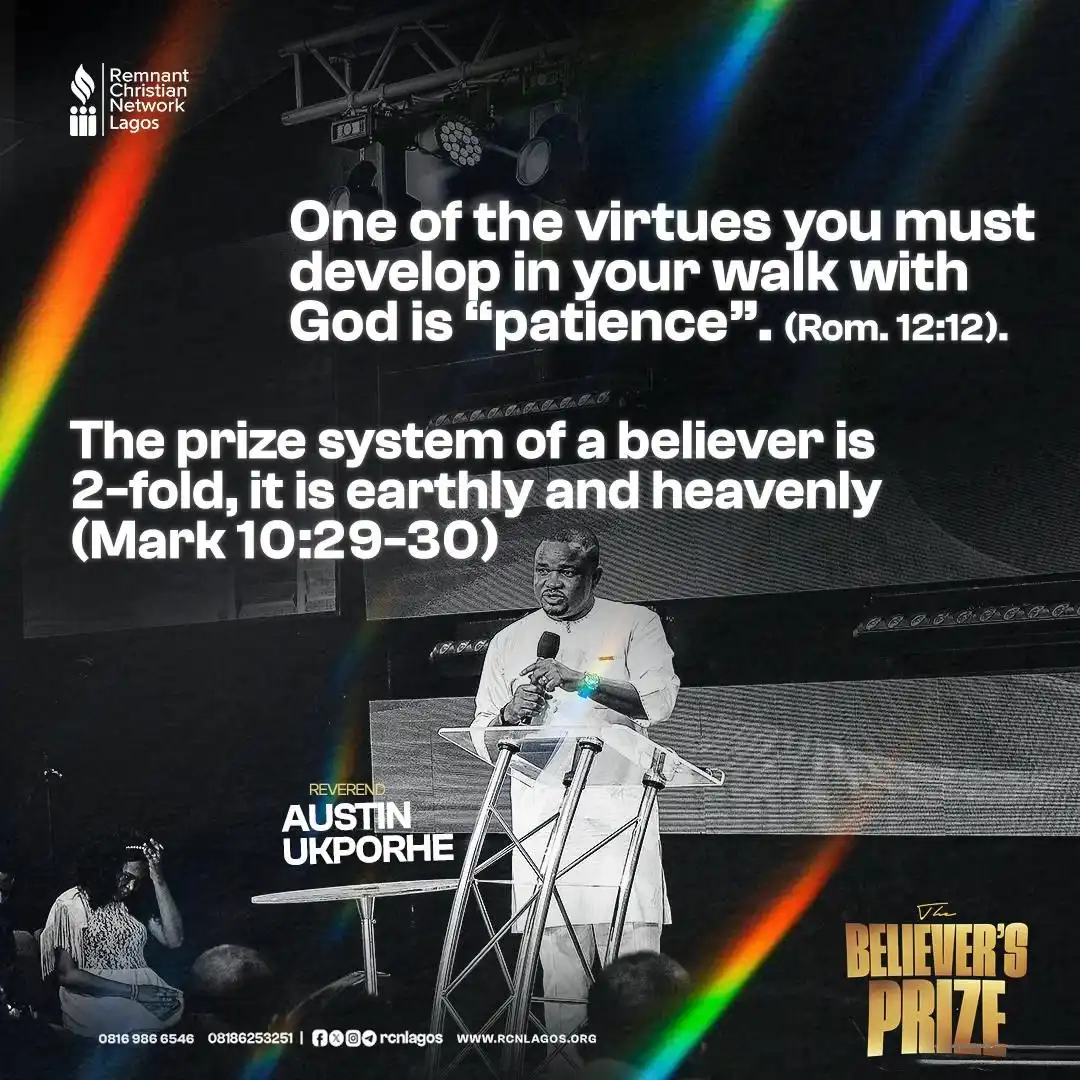 The Believer's Prize quote 7