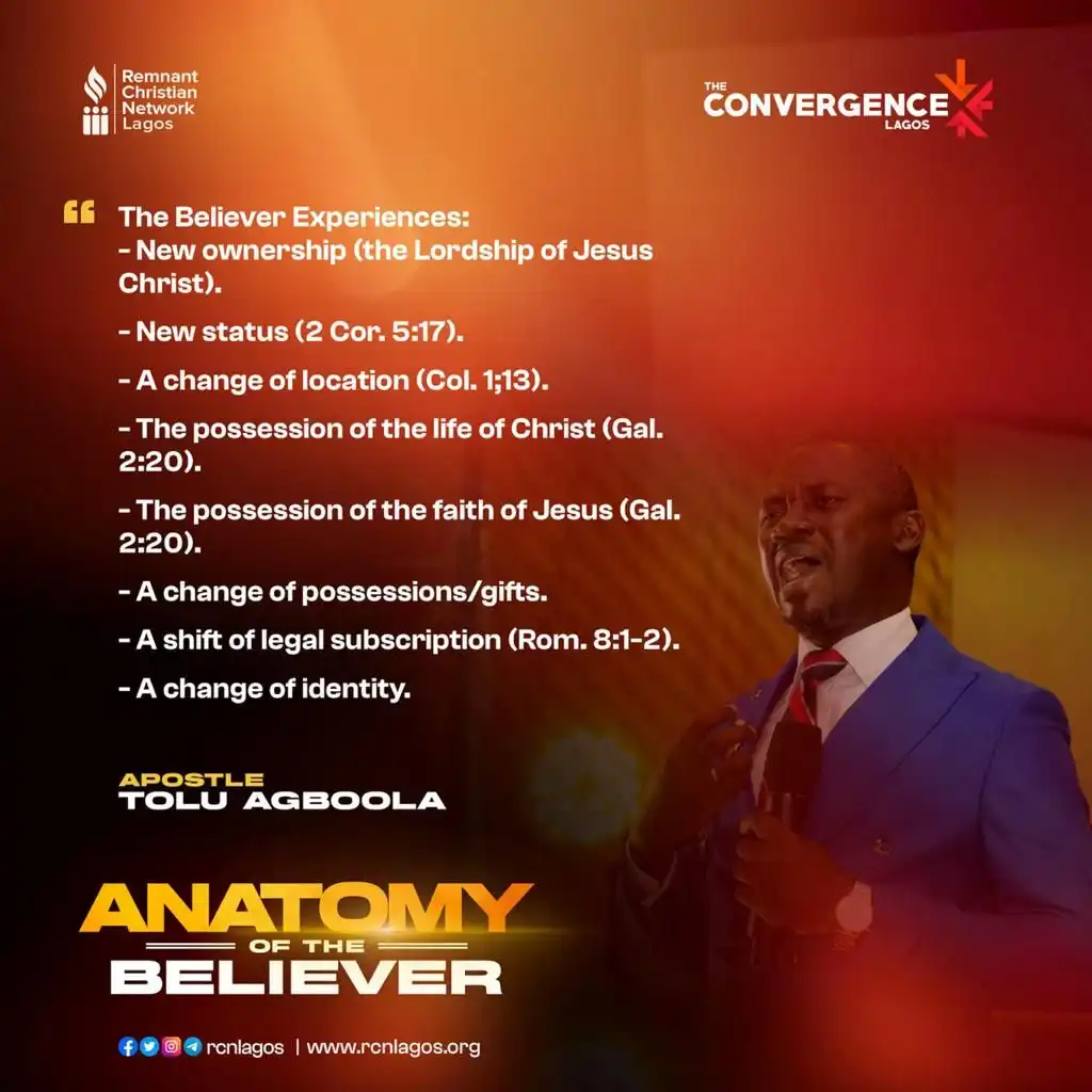 Anatomy of the Believer - Day 1 Evening quote 11