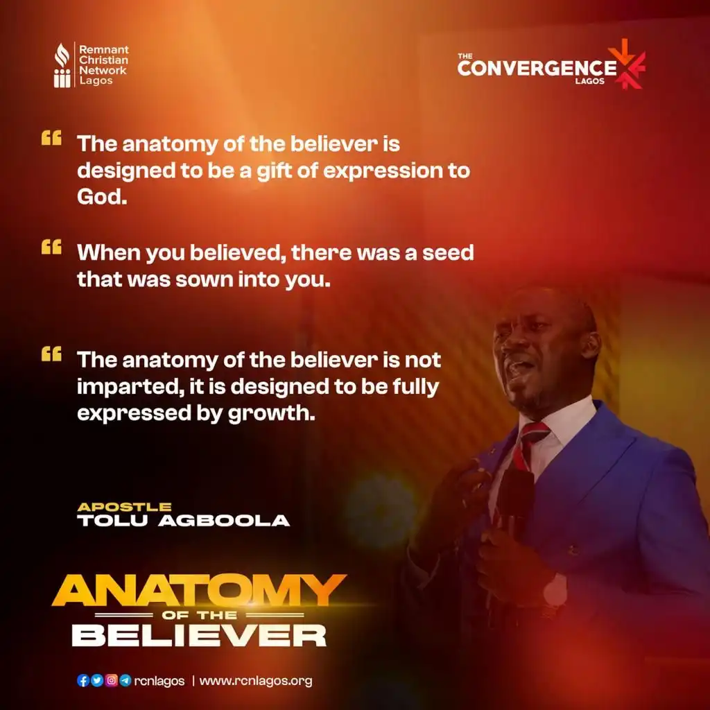 Anatomy of the Believer - Day 1 Evening quote 12