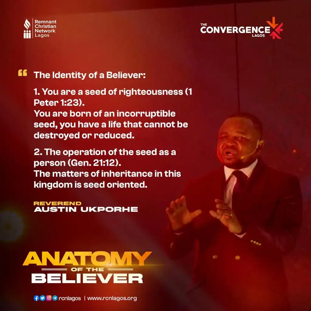 Anatomy of the Believer - Day 1 Evening quote 3