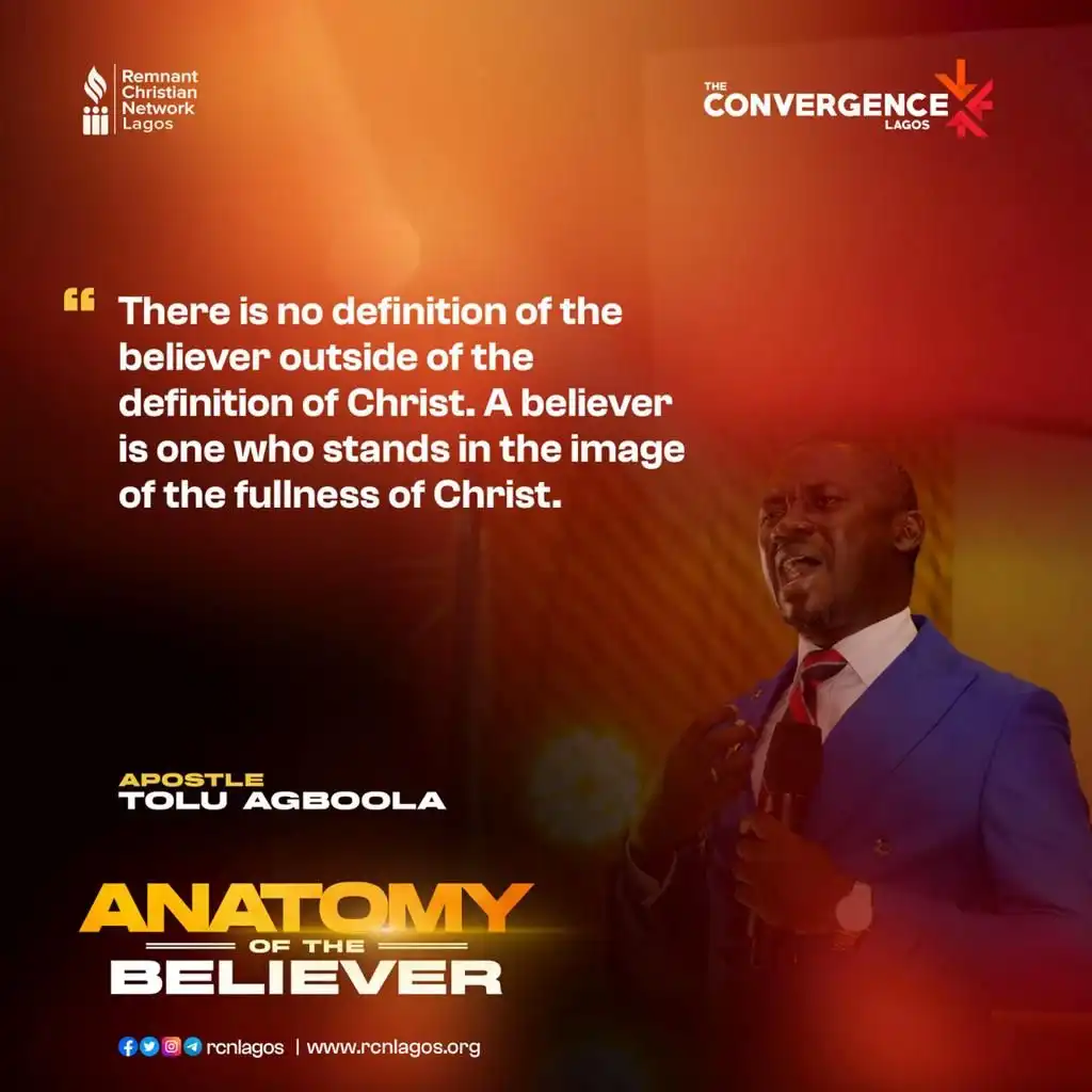 Anatomy of the Believer - Day 1 Evening quote 7