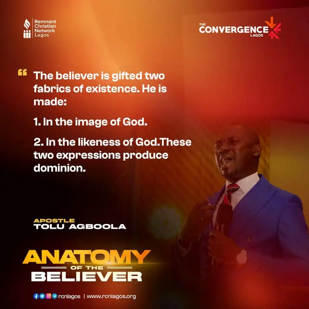 Anatomy of the Believer - Day 1 Evening quote 8