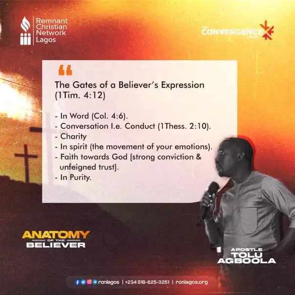 Anatomy of the Believer - Day 2 Morning quote 9