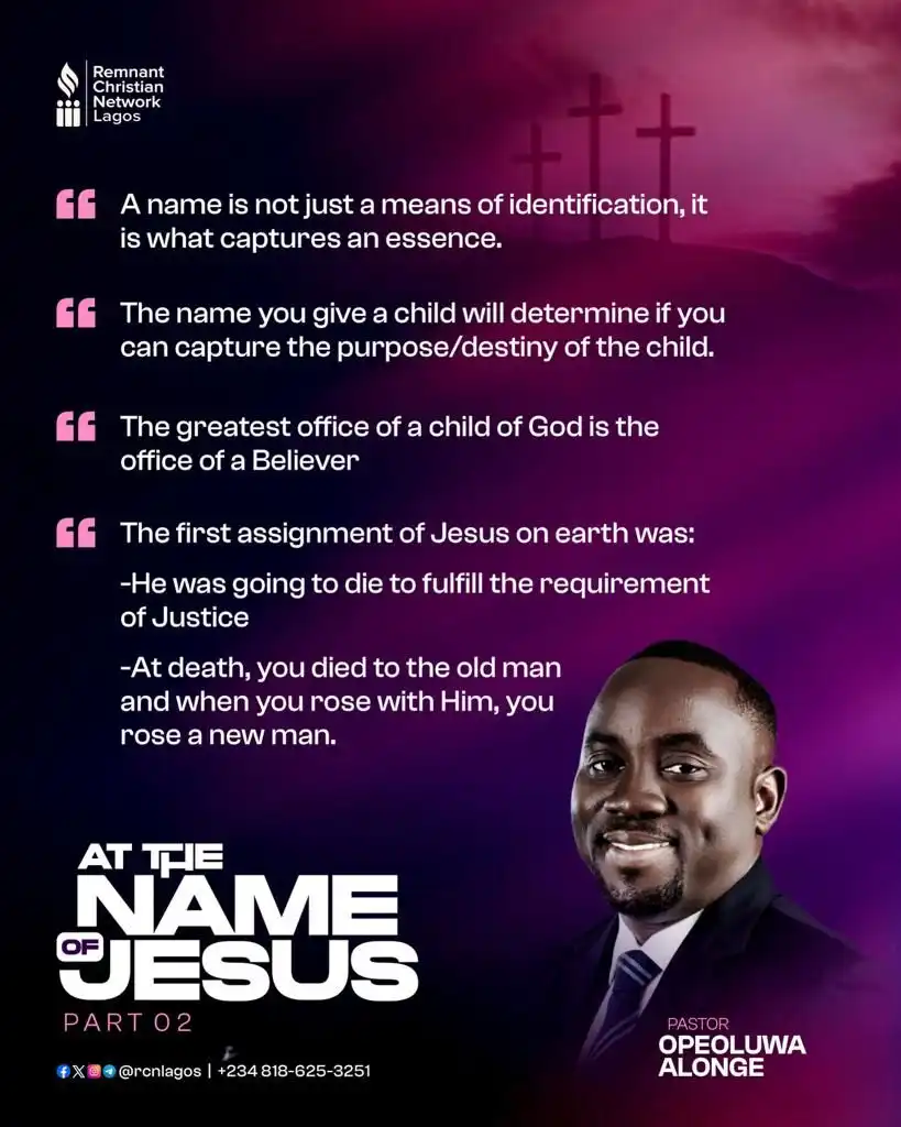 At the Name of Jesus - Part 2 quote 1