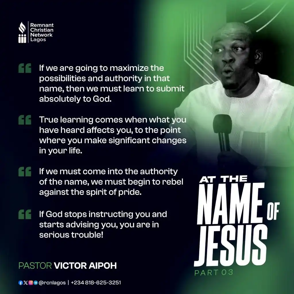 At the Name of Jesus - Part 3 quote 3