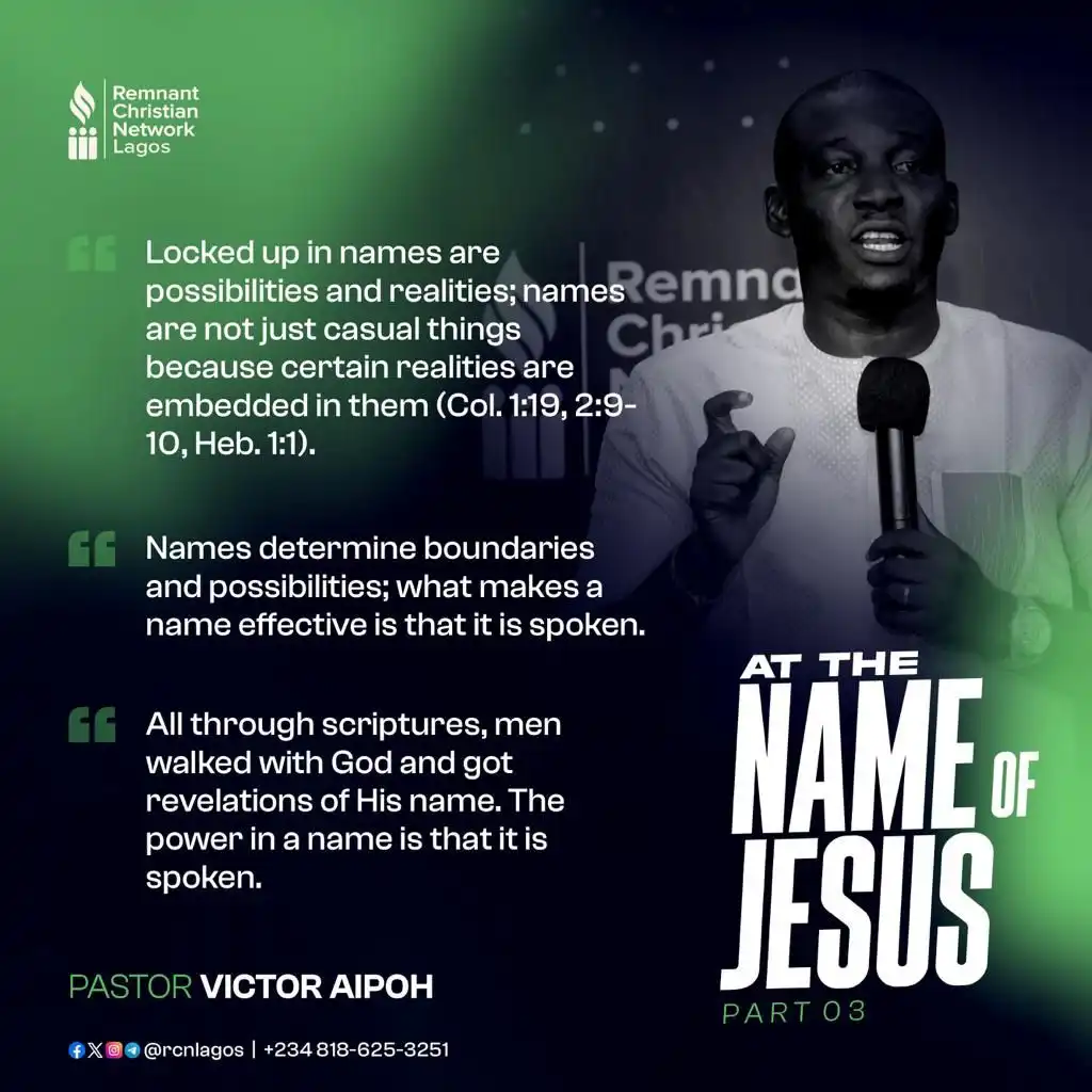 At the Name of Jesus - Part 3 quote 1